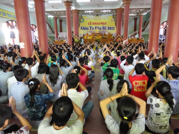 Bình Định: Chính Thức Khai Mạc Khóa Tu mùa Hè 2011