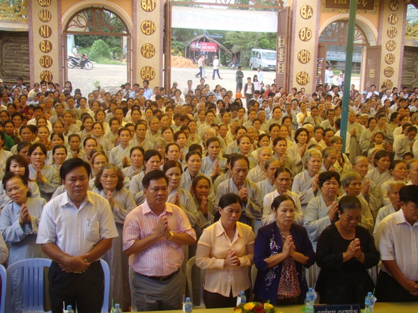Bình thuận: Tịnh xá Ngọc Minh long trọng cử hành Đại lễ Vu lan Bồn