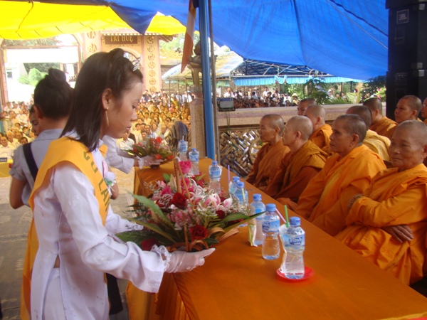 Bình thuận: Tịnh xá Ngọc Minh long trọng cử hành Đại lễ Vu lan Bồn