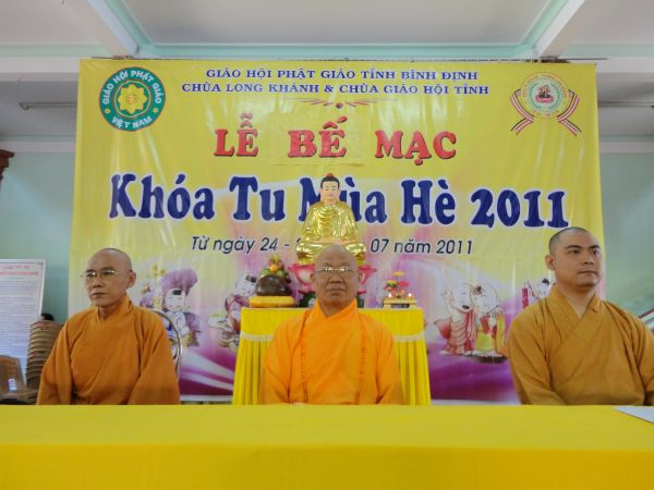 Tạm biệt khóa tu mùa hè Bình Định