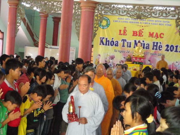 Tạm biệt khóa tu mùa hè Bình Định