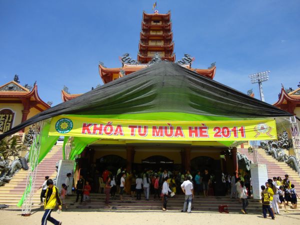 Tạm biệt khóa tu mùa hè Bình Định