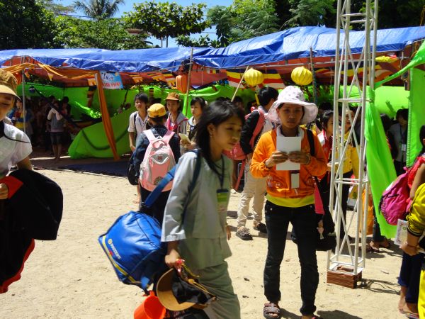 Tạm biệt khóa tu mùa hè Bình Định