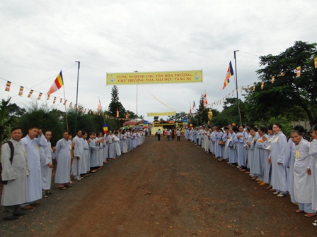 ĐăkLăk:Thị Xã Buôn Hồ Chùa Linh Thứu Tổ Chức Lễ Bổ Nhiệm Trụ Trì
