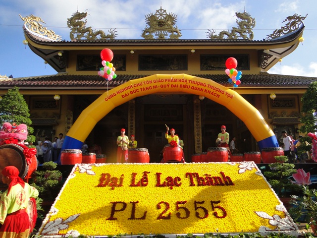 ĐăkLăk: Chùa Liên Trì Tổ Chức Đại Lễ Lạc Thành