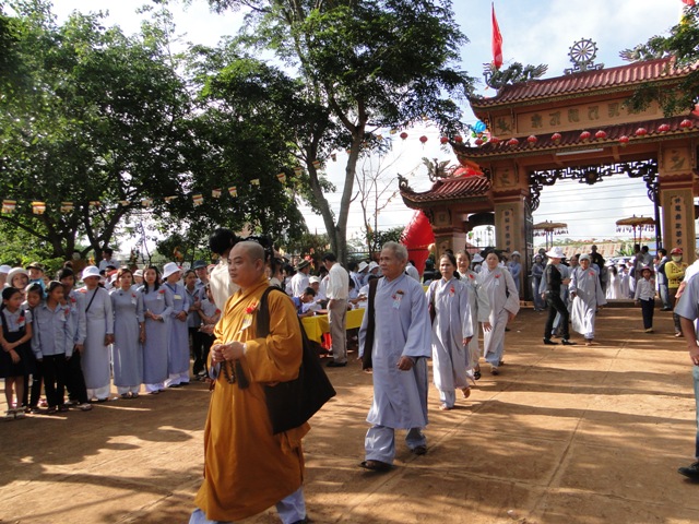 ĐăkLăk: Chùa Liên Trì Tổ Chức Đại Lễ Lạc Thành