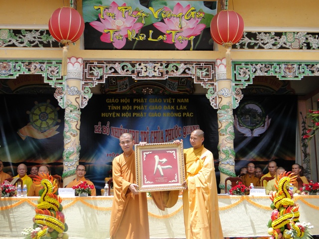 ĐăkLăk: Lễ Bổ Nhiệm Trụ Trì Chùa Phước Quang