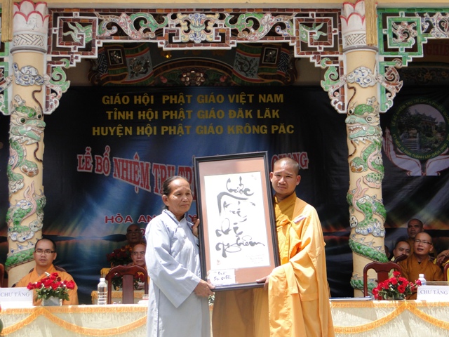 ĐăkLăk: Lễ Bổ Nhiệm Trụ Trì Chùa Phước Quang