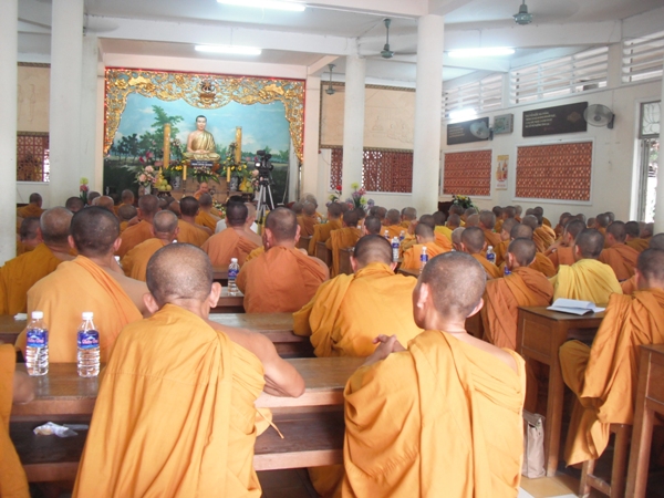 TP.HCM: Trường hạ Tịnh xá Trung Tâm khai giảng khóa bồi dưỡng trụ trì