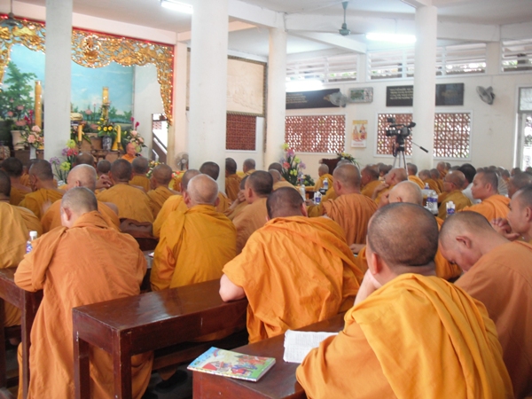 TP.HCM: Trường hạ Tịnh xá Trung Tâm khai giảng khóa bồi dưỡng trụ trì