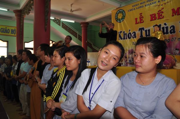 Tạm biệt khóa tu mùa hè Bình Định