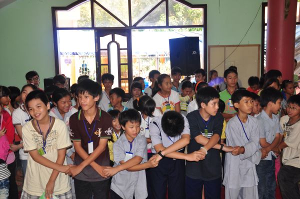 Tạm biệt khóa tu mùa hè Bình Định