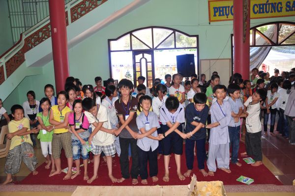 Tạm biệt khóa tu mùa hè Bình Định