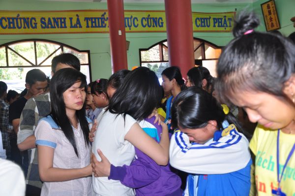 Tạm biệt khóa tu mùa hè Bình Định