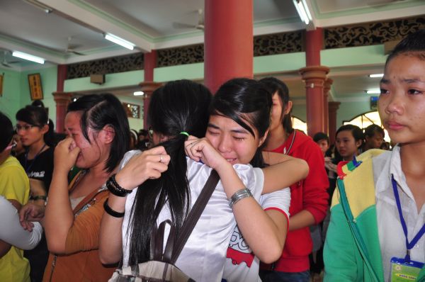 Tạm biệt khóa tu mùa hè Bình Định