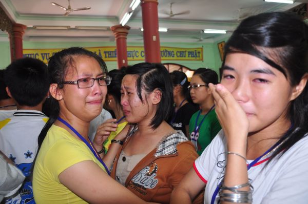 Tạm biệt khóa tu mùa hè Bình Định