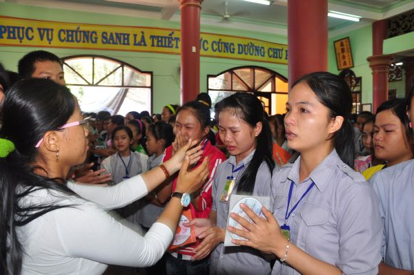 Tạm biệt khóa tu mùa hè Bình Định