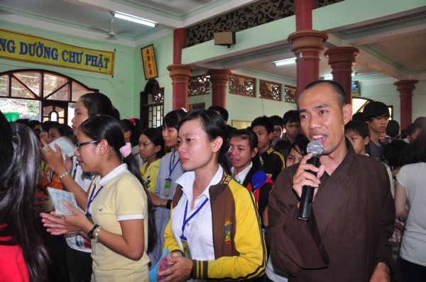 Tạm biệt khóa tu mùa hè Bình Định