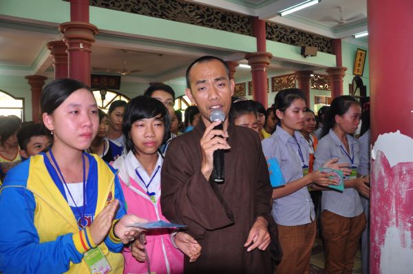 Tạm biệt khóa tu mùa hè Bình Định