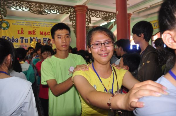 Tạm biệt khóa tu mùa hè Bình Định