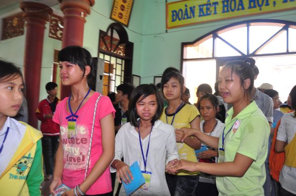 Tạm biệt khóa tu mùa hè Bình Định