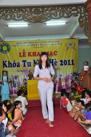 Tưng Bừng Đêm Cống Hiến Văn Nghệ Và Duyên Dáng Áo Lam Tại Khóa Tu Mùa Hè – Bình Định