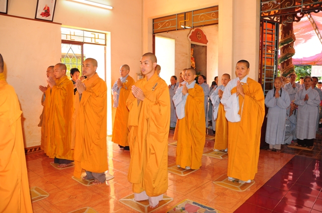 Lễ tự tứ và tổng kết sáu tháng đầu năm của tỉnh hội Phật giáo Đăk Nông