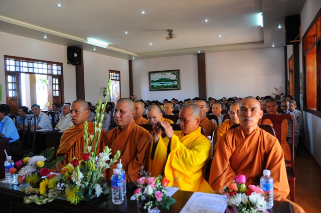 Lễ tự tứ và tổng kết sáu tháng đầu năm của tỉnh hội Phật giáo Đăk Nông