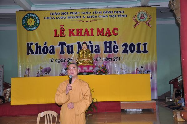 Tạm biệt khóa tu mùa hè Bình Định