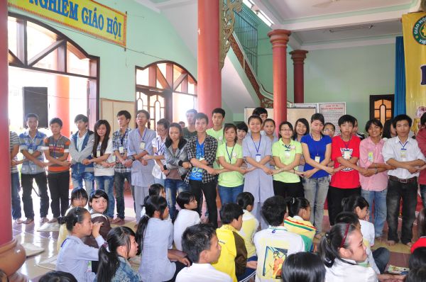 Tạm biệt khóa tu mùa hè Bình Định