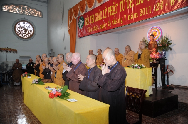 Ban Hoằng pháp Phật giáo TP. HCM tổ chức hội thi giáo lý Phật tử Thành phố