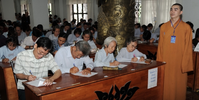 Ban Hoằng pháp Phật giáo TP. HCM tổ chức hội thi giáo lý Phật tử Thành phố