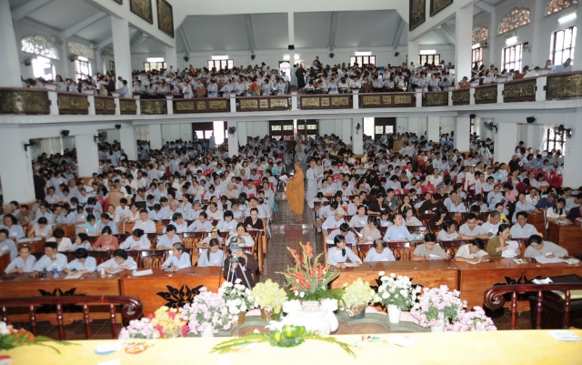 Chùm ảnh: Hội thi giáo lý Phật tử cấp Thành phố tại chùa Phổ Quang