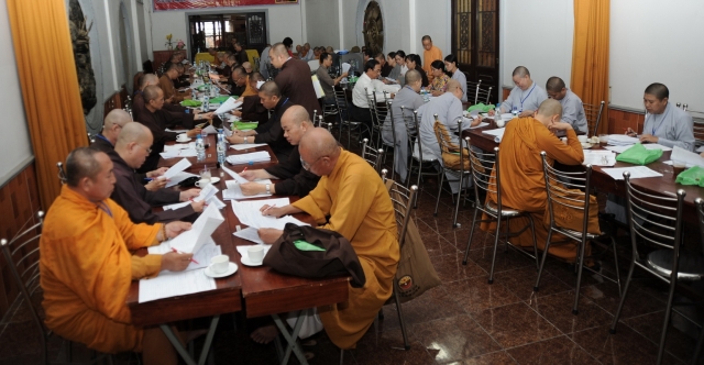Chùm ảnh: Hội thi giáo lý Phật tử cấp Thành phố tại chùa Phổ Quang
