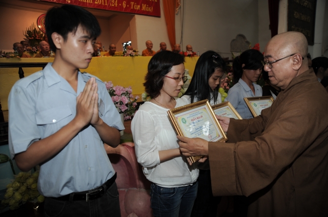 Hội thi giáo lý Phật tử cấp Thành phố đã kết thúc thành công tốt đẹp