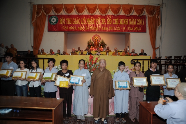 Hội thi giáo lý Phật tử cấp Thành phố đã kết thúc thành công tốt đẹp