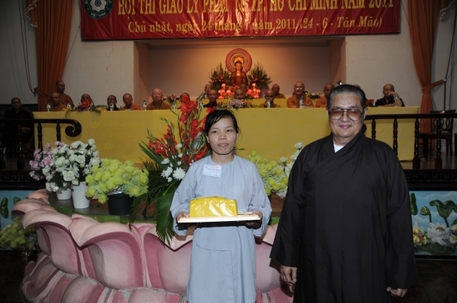 Hội thi giáo lý Phật tử cấp Thành phố đã kết thúc thành công tốt đẹp