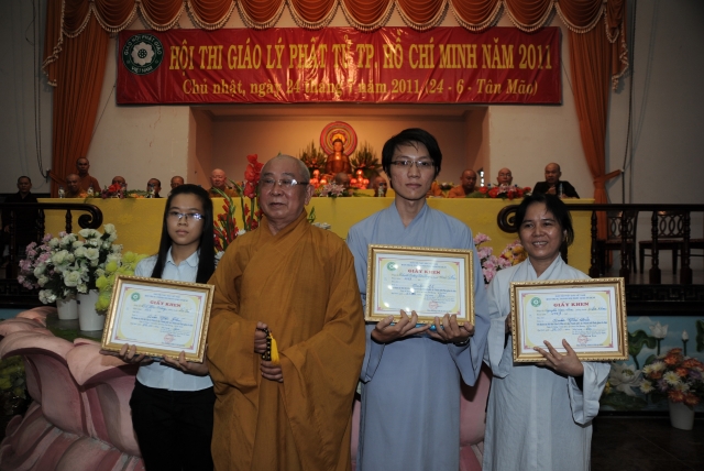 Hội thi giáo lý Phật tử cấp Thành phố đã kết thúc thành công tốt đẹp