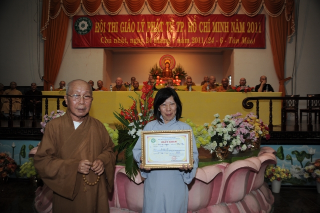 Hội thi giáo lý Phật tử cấp Thành phố đã kết thúc thành công tốt đẹp