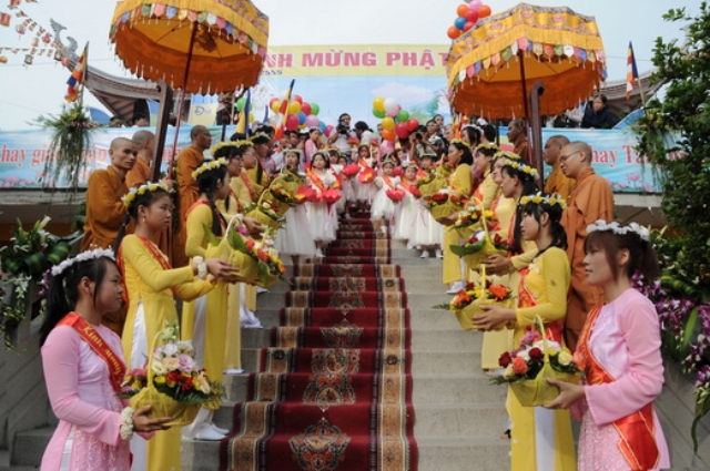 Đại lễ Phật đản tại TP. Hồ Chí Minh