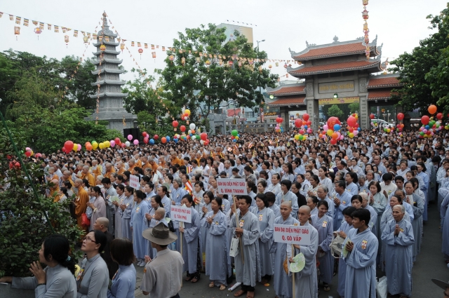 Đại lễ Phật đản tại TP. Hồ Chí Minh