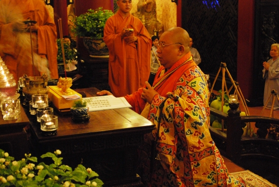 TPHCM: Chùa Viên Giác tổ chức khai kinh Địa Tạng
