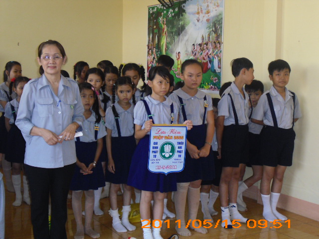 Chùm ảnh: Tịnh xá Ngọc Phát - Chùa Long Phước giao lưu Gia Đình Phật Tử