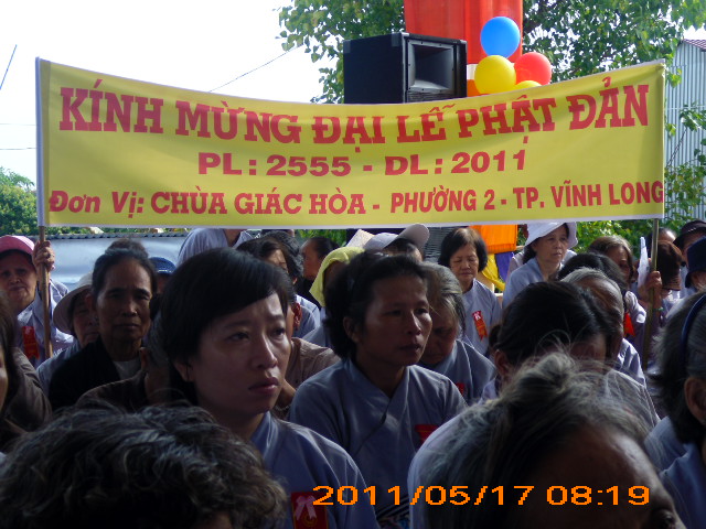 Chùm ảnh: Đại lễ Phật đản 2011 - PL. 2555 tại tỉnh Vĩnh Long