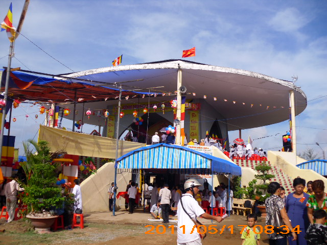 Chùm ảnh: Đại lễ Phật đản 2011 - PL. 2555 tại tỉnh Vĩnh Long