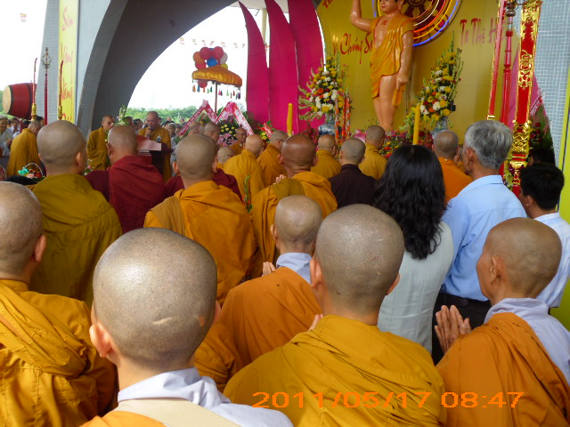 Chùm ảnh: Đại lễ Phật đản 2011 - PL. 2555 tại tỉnh Vĩnh Long