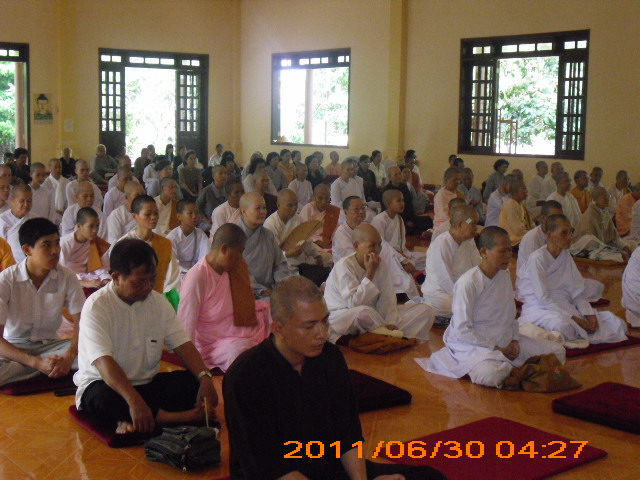 Phóng sự ảnh: Khóa tu xuất gia gieo duyên lần thứ 3 - 2011 tại thiền viện Phước Sơn - Đồng Nai
