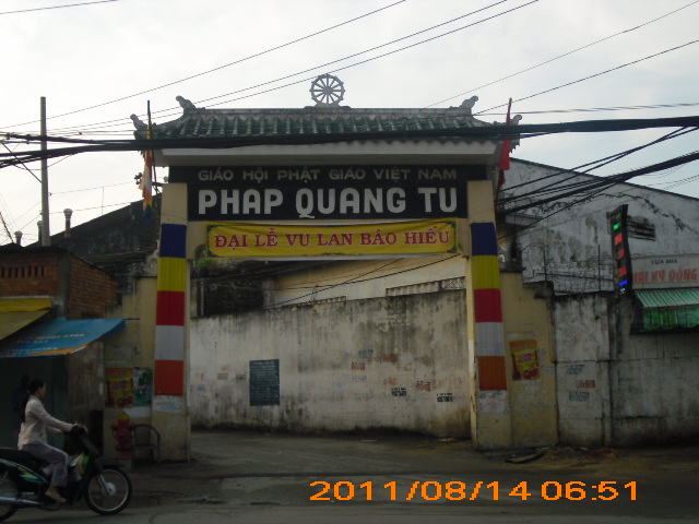 Chùa Pháp Quang tổ chức lễ trùng tu