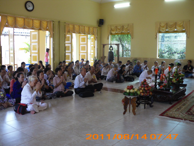 Chùa Pháp Quang tổ chức lễ trùng tu