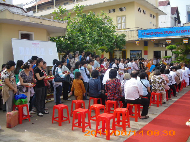 Chùa Pháp Quang tổ chức lễ trùng tu
